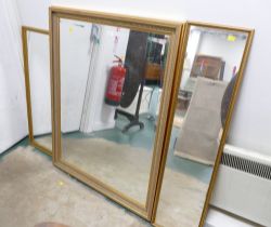 Large wall mirror, 86 x 112 cm,