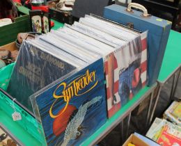 Quantity of vinyl LP's including Bruce Springsteen, Neil Diamond, Fleetwood Mac, Foreigner,