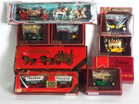 Collection of mostly matchbox, models of Yesteryear, classic cars, Coronation coach,