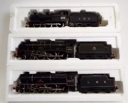 Three 00 gauge Airfix boxed locomotives LMS Fowler class 4576,