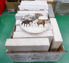 Boxed collectors' plates