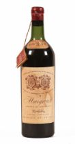 One bottle of Margaux vintage 1953, shipped and bottled by W & A Gilbey,