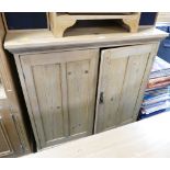 Low pine cupboard