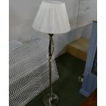 Modern metal standard lamp
