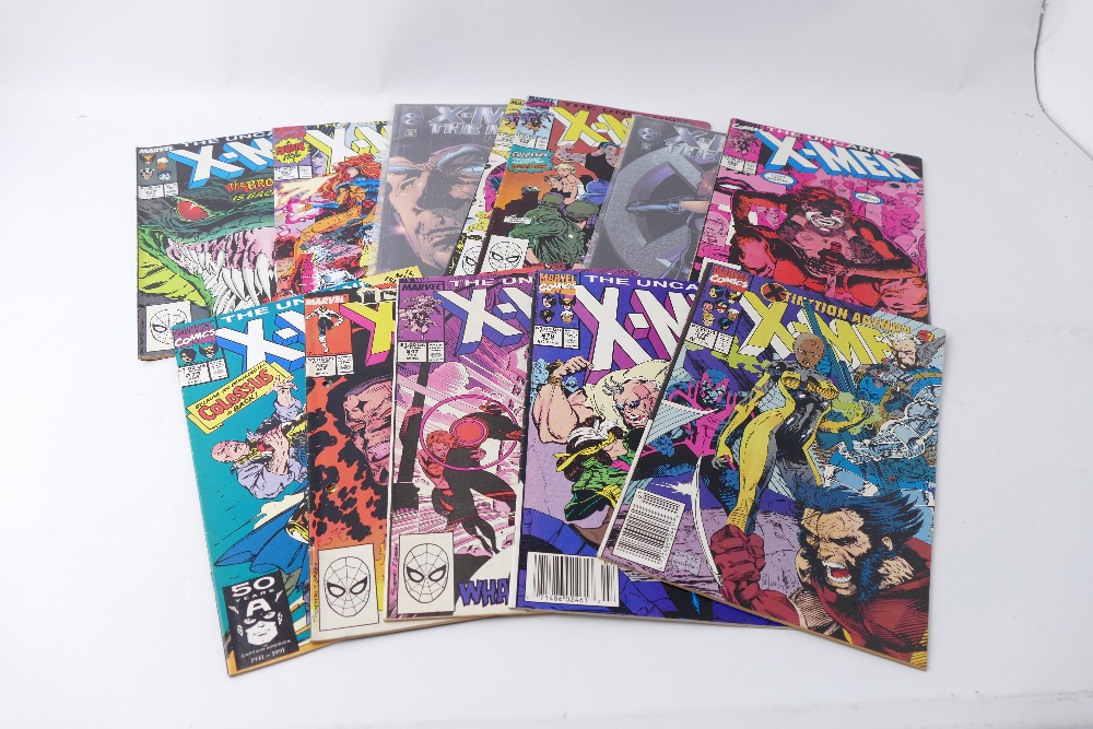 Quantity of X-Men Marvel comics