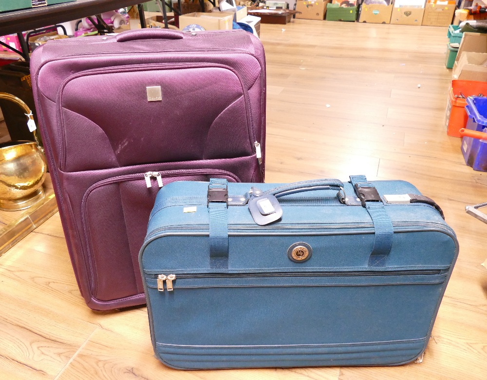 Two suitcases,