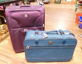 Two suitcases,