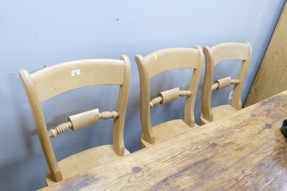 Eight kitchen chairs (6 + 2) - Image 2 of 2