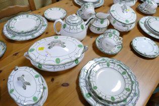 Large quantity of Royal Doulton Countess pattern dinner and teaware