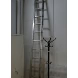 Alloy extending ladders