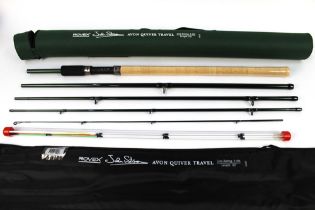 A Rovex John Wilson Avon Quiver travel rod, in five sections with extra tips,