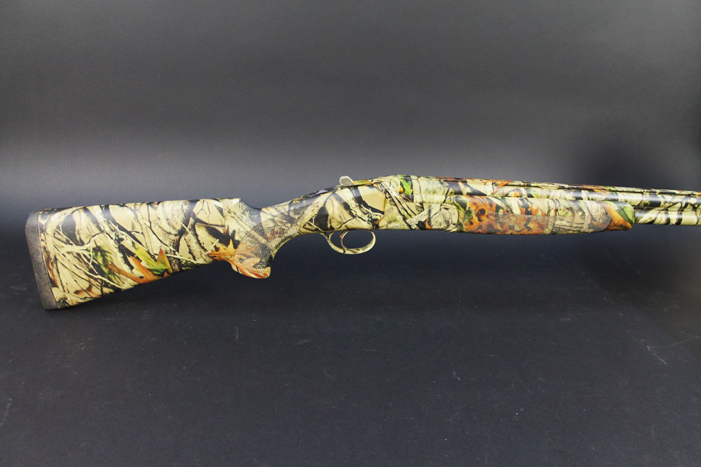 A Bettinsoli XTrail 12 bore over/under shotgun, wrapped in Vista camouflage, with 30" barrels, - Image 2 of 11