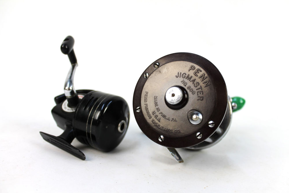 A Pen Jig Master multiplier, boxed with lube, together with a Daiwa No 9550 spin casting reel. - Image 3 of 3