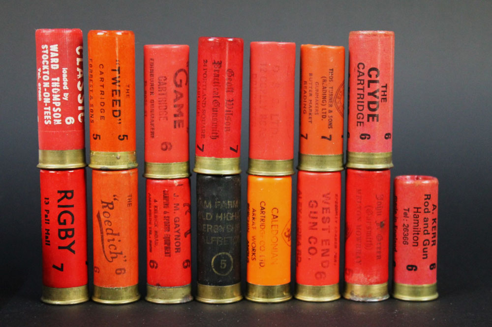 A box of eighty 12 bore shotgun collectors cartridges, - Image 2 of 2