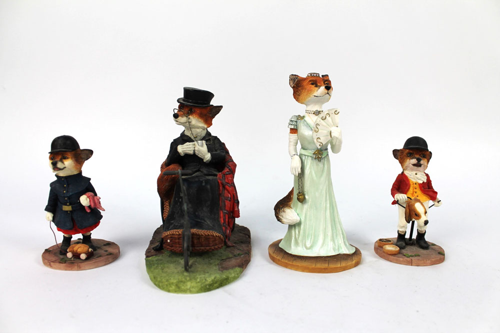 Border Fine Arts four Renyard Estate figurines, to include The Duchess of Renyard Model A8387, - Image 6 of 6