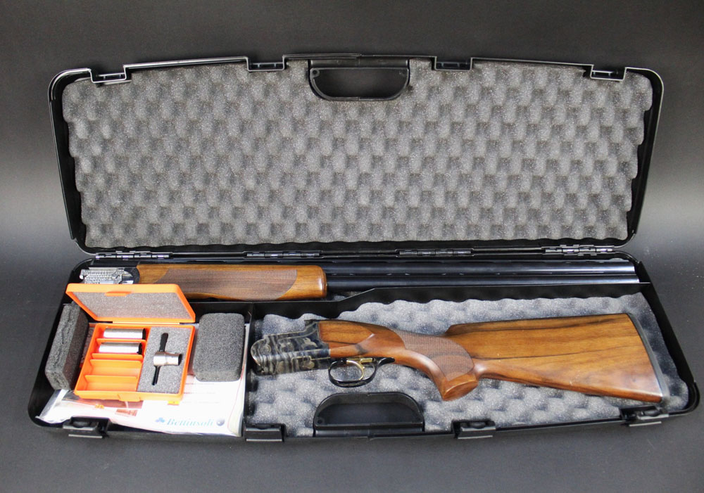 A Bettinsoli X Trial 12 bore over/under shotgun, with 30" multi choke barrels, - Image 9 of 10