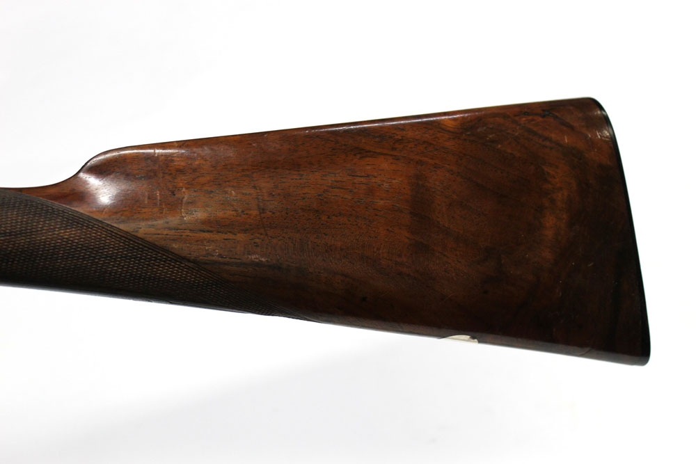 Morrow & Co a 12 bore side by side shotgun, with 28" sleeved barrels, - Image 4 of 5