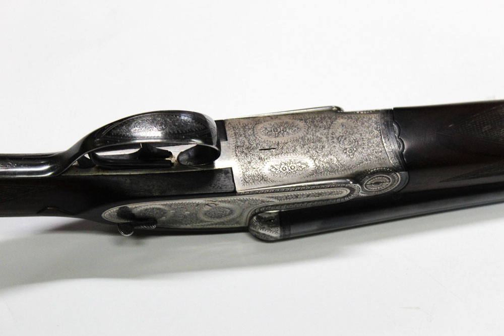 A Gunmark Black Sable Deluxe 12 bore side by side shotgun, with 27" barrels, - Image 3 of 5