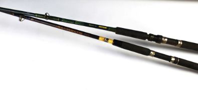 Two boat rods, a John Wilson Mariner 6' 6" and a Masterline Masterstik 6'.