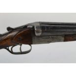 Herstal Bayard Belgian 12 bore side by side shotgun, with 27 1/2" barrels, 65 mm chambers,