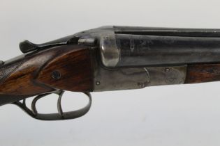 Herstal Bayard Belgian 12 bore side by side shotgun, with 27 1/2" barrels, 65 mm chambers,