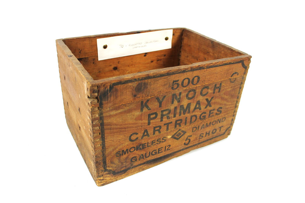 A Kynoch Primax wooden 500 cartridge box, 12 gauge, 5 shot, - Image 3 of 5