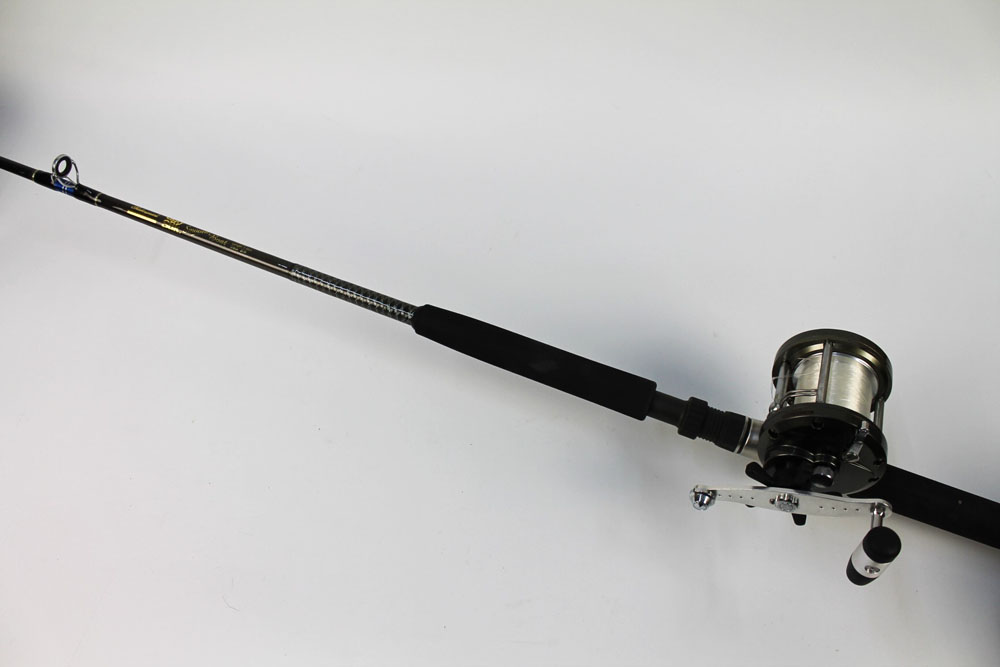 A Shakespeare Ugly Stik smooth boat rod, in one section 1.