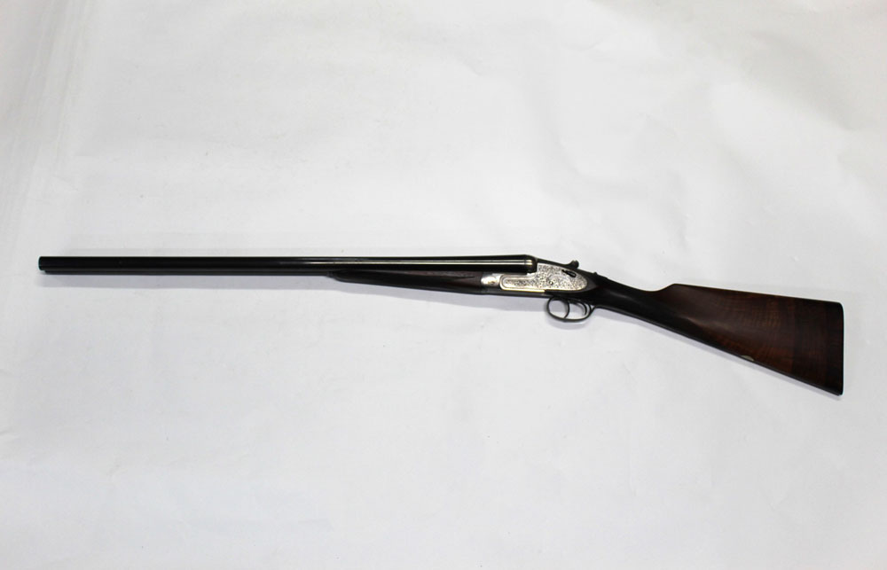 A Gorosabel Silver Deluxe 12 bore side by side shotgun, with 27" barrels, - Bild 2 aus 4