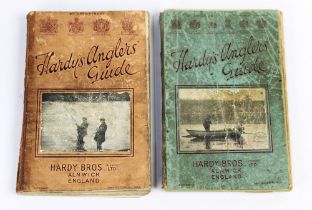 Two Hardy Anglers Guides, 54th Edition 1934 and 55th Edition 1937.
