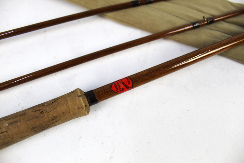 J Somers & Son 40 Thistle Street Aberdeen, a splice Greenheart trout fly rod, - Image 2 of 2