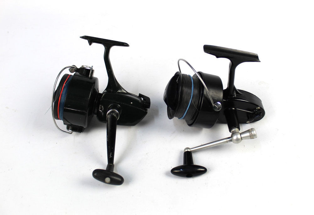A Mitchell 302 salt water fixed spool reel, together with a Match 570 reel. - Image 2 of 2