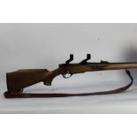 A Remington Arms Company Mohawk 600 cal 243 Stutzen rifle,bolt action,