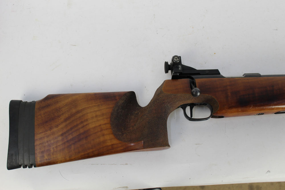 Walther cal 22 LR bolt action target rifle, single shot and fitted with Walther Diopter sights. - Image 2 of 2