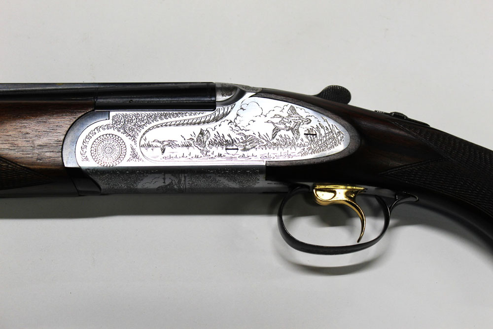 Sabatti a 20 bore over/under shotgun, with 28" multi choke barrels, 76 mm chambers,