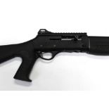 An Escort Magnum 12 bore semi automatic shotgun, eight shot with a 24" multi choke barrel,