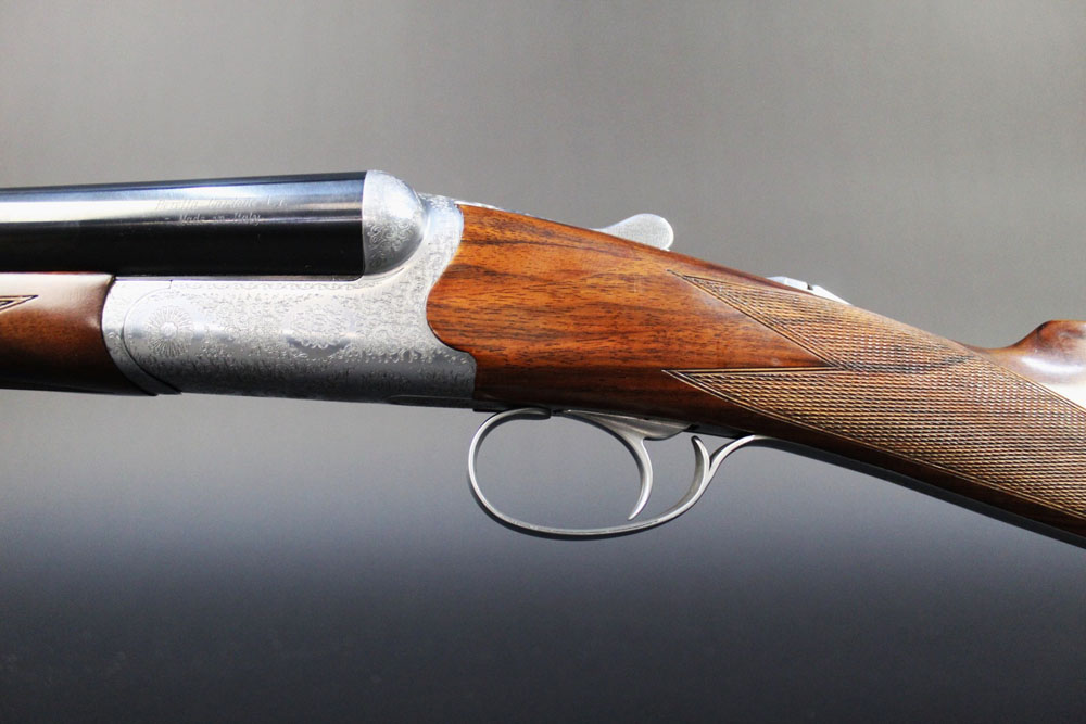 Beretta 486 12 bore side by side shotgun, with 28" barrels, 76 mm chambers, ejector, - Image 7 of 10