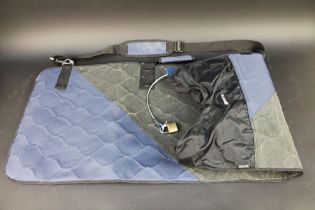 A Beretta armoured travel bag for firearm transportation, overall length 119 cm, width 44.5 cm.