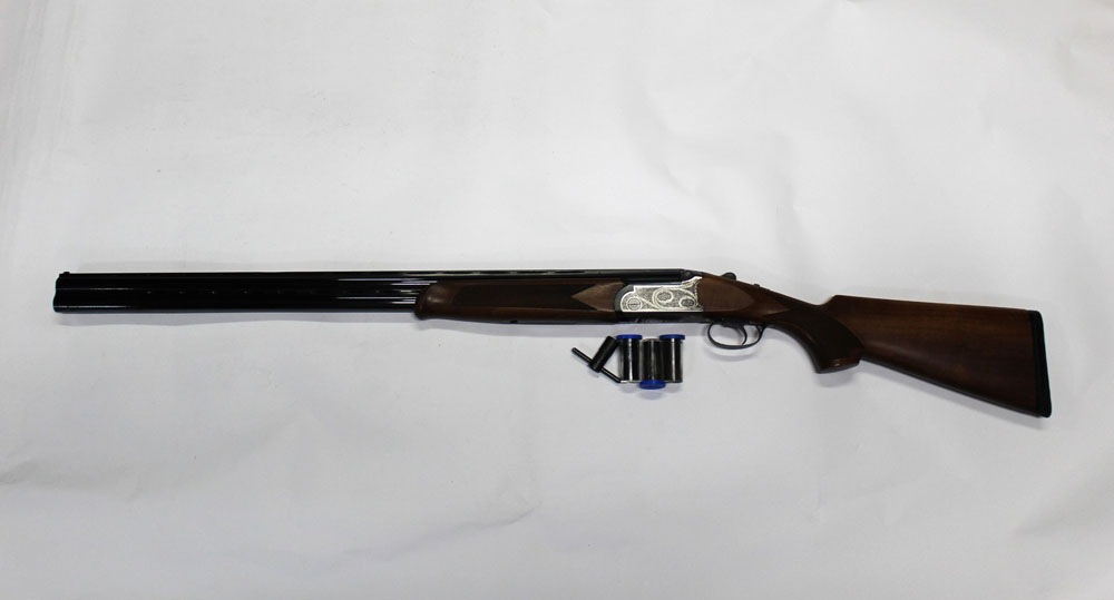 A Bowland HG Sporting 12 bore over/under shotgun, with 30" multi choke barrels, - Image 2 of 3