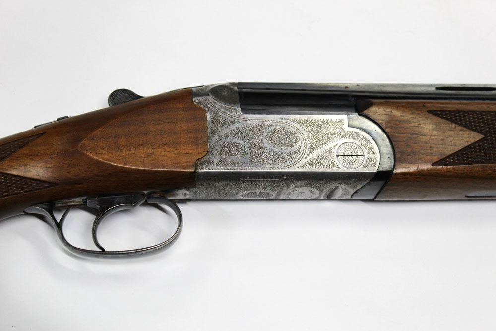 A Bowland HG Sporting 12 bore over/under shotgun, with 30" multi choke barrels, - Image 3 of 3