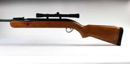 A BSA Air Sporter cal 22 underlever air rifle Mk 6, issue No 5 circa April 1976. Serial No.