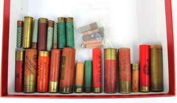 A Box of twenty six small bore collectors cartridges,