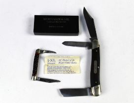 Wostenholm I* XL folding pocket knives,
