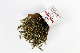 A box of three hundred and ten Winchester Wildcat lead round nose cal 22LR rifle cartridges.