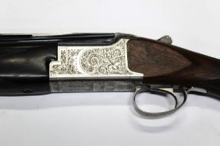 A Miroku 3800 BB-V 12 bore over/under shotgun, with 27" multi choke barrels 2 3/4" chambers,