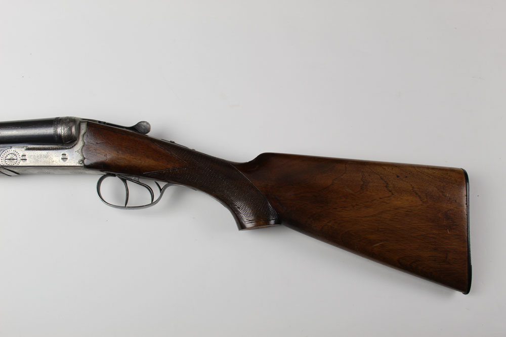 Bignotti a 12 bore side by side shotgun, with 28" barrels, half and three quarter choke, - Image 2 of 3