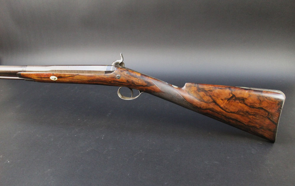 William Murdock Whitehaven a 14 bore single barrel percussion sporting gun, - Image 5 of 8