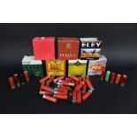 A box of collectors shotgun cartridges, paper and plastic cases to include Eley Maximum,