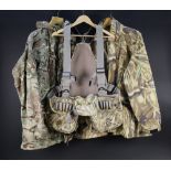 A Duck Unlimited Wildfowlers vest, together with a Cabela's Goretex hat,