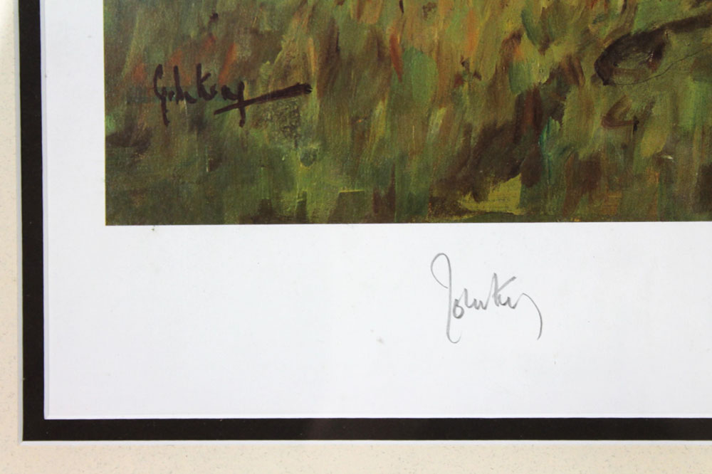John King two signed prints, the first limited edition of The Duhallow Hunt in Newtown 372/750, - Image 7 of 7