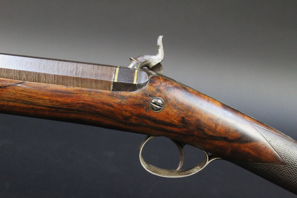 William Murdock Whitehaven a 14 bore single barrel percussion sporting gun, - Image 7 of 8